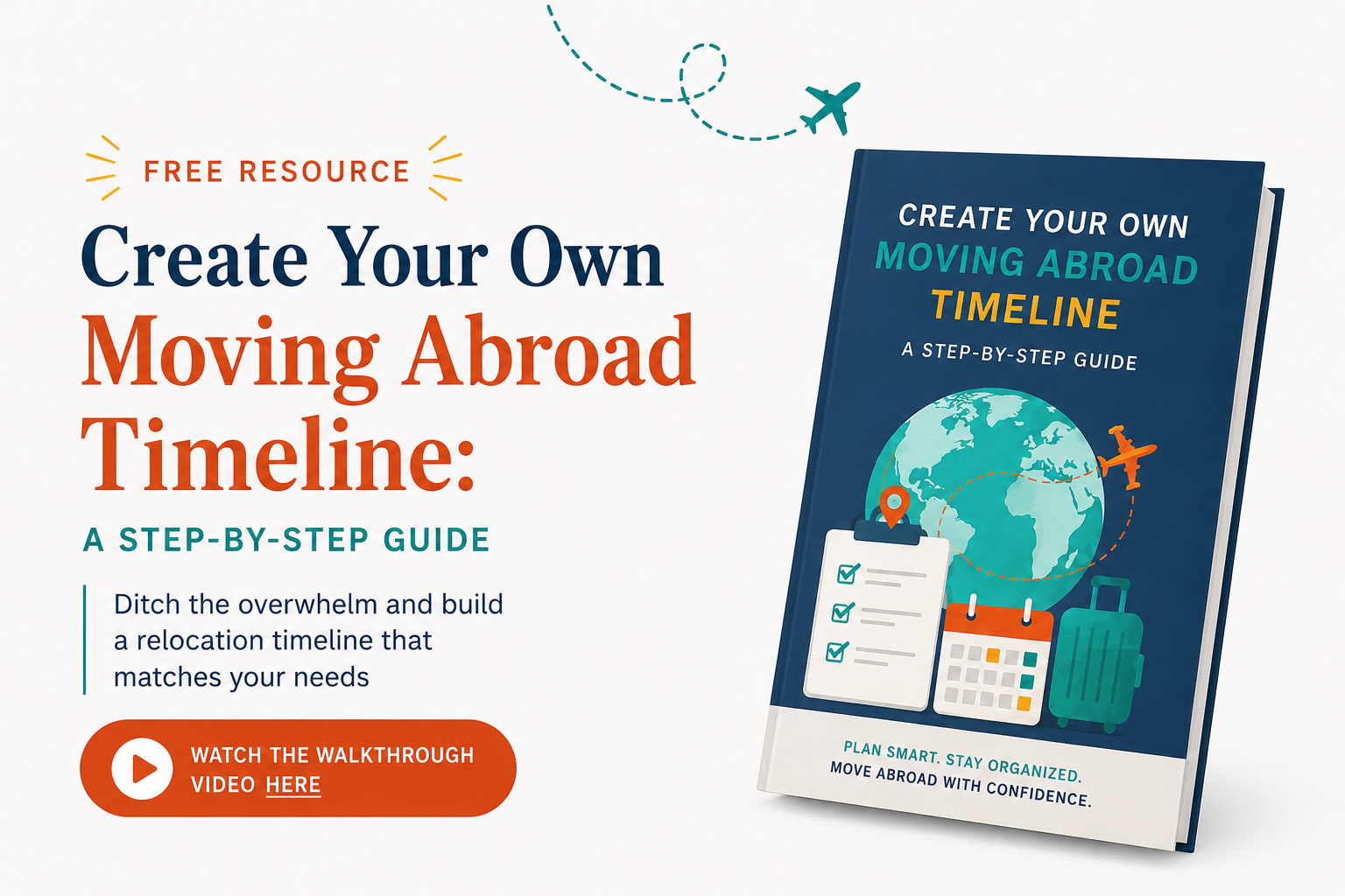 Create Your Own Moving Abroad Timeline guide cover